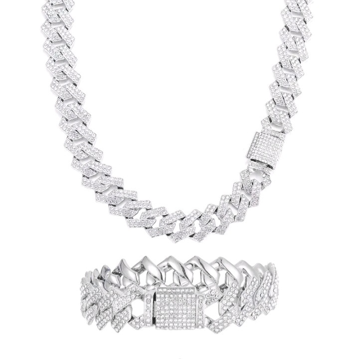 نیم ست مردانه مدل فول نگین کارتی