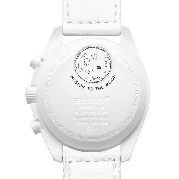 ساعت امگا سواچ مدل Omega x Swatch Mission To Moonphase Snoopy